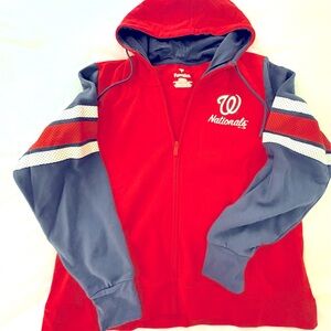 New Era Washington Nationals full zip hoodie